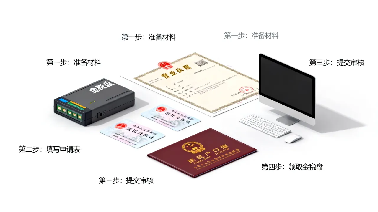 金税盘如何办理,金税盘办理流程是什么?-图3 金税盘如何办理,金税盘办理流程是什么?-图3