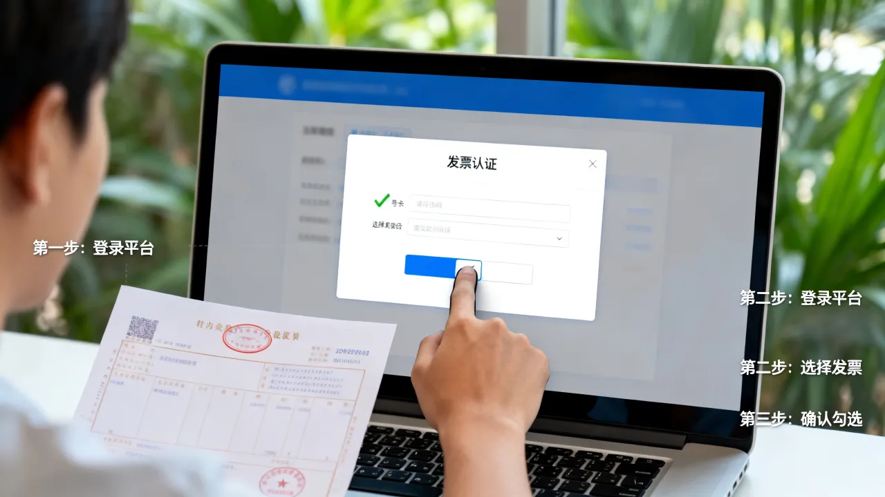 如何勾选认证发票，发票勾选认证怎么操作？-图1