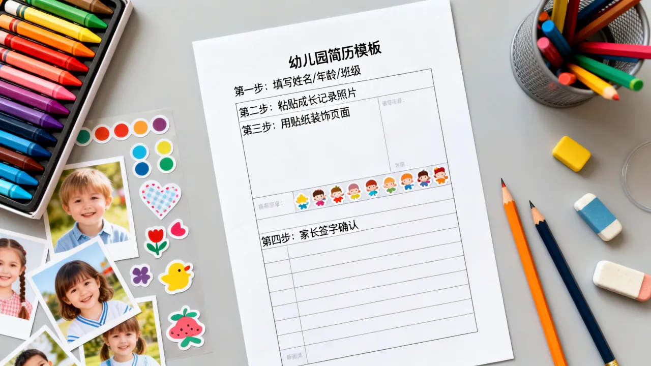 幼儿园本人简历怎么写，幼儿园简历制作步骤有哪些？-图1