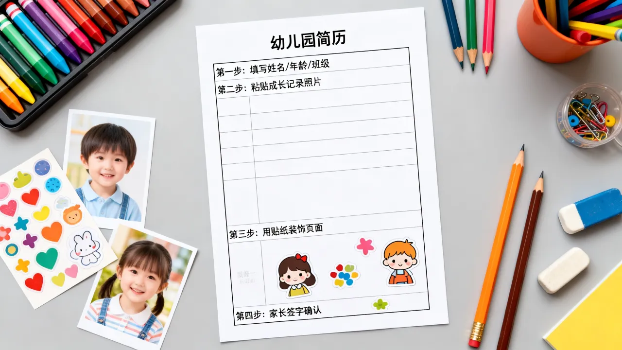 幼儿园本人简历怎么写，幼儿园简历制作步骤有哪些？-图2