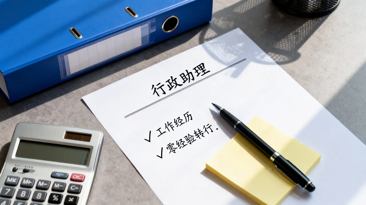 行政助理的简历怎么写?零经验转行怎么优化工作经历含金量?-图3 行政助理的简历怎么写?零经验转行怎么优化工作经历含金量?-图3