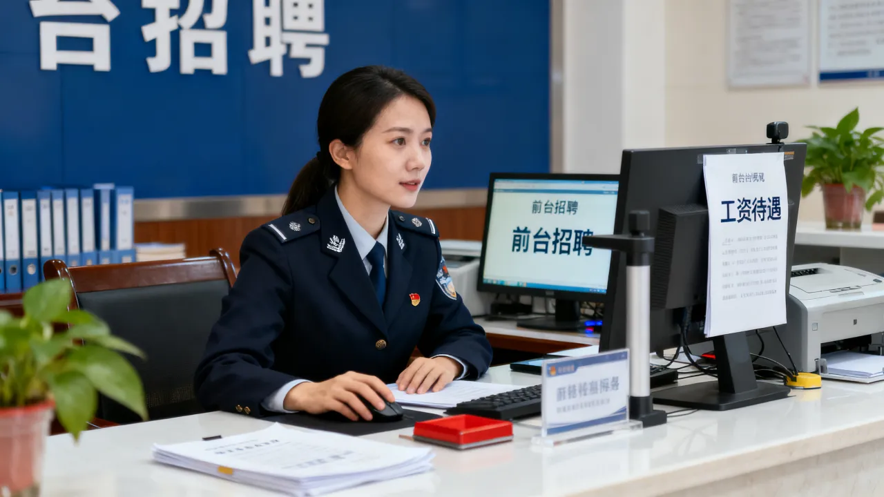 工商局前台招聘值得去吗，工资待遇怎么样-图2