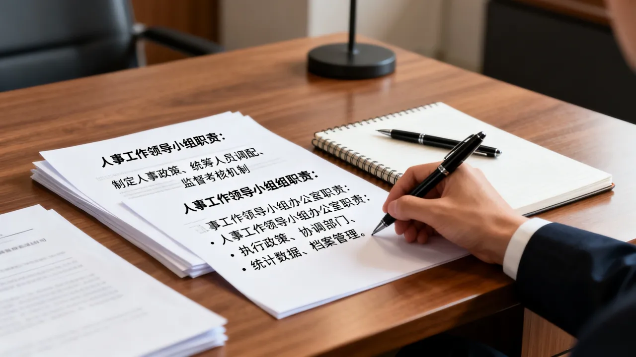 人事工作领导小组职责是什么，人事工作领导小组办公室职责有哪些-图3