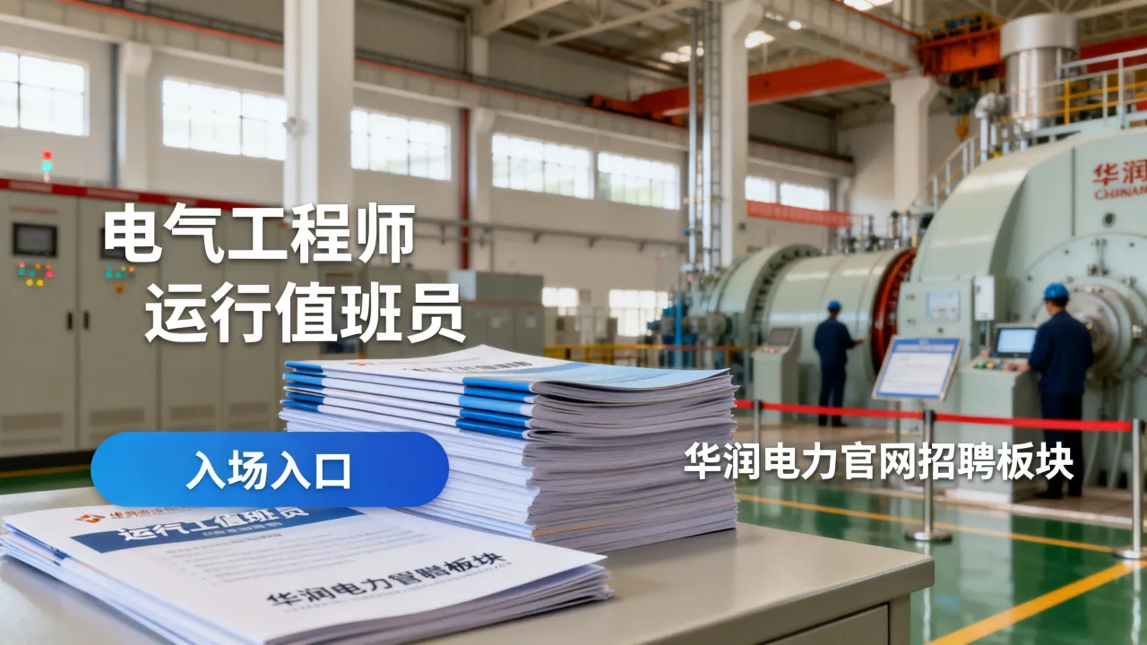华润电力常熟电厂招聘哪些岗位，华润电力常熟电厂招聘报名入口在哪-图2
