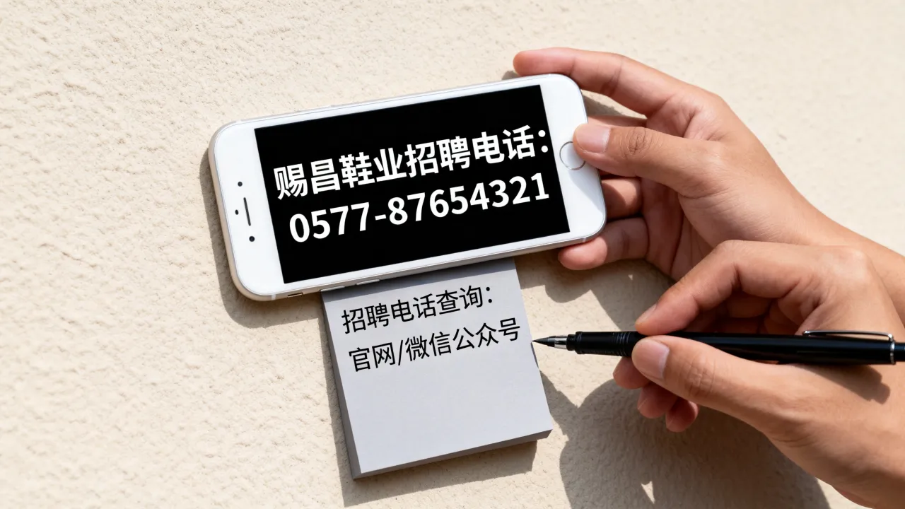 赐昌鞋业招聘电话是多少，招聘电话号码怎么查询？-图2
