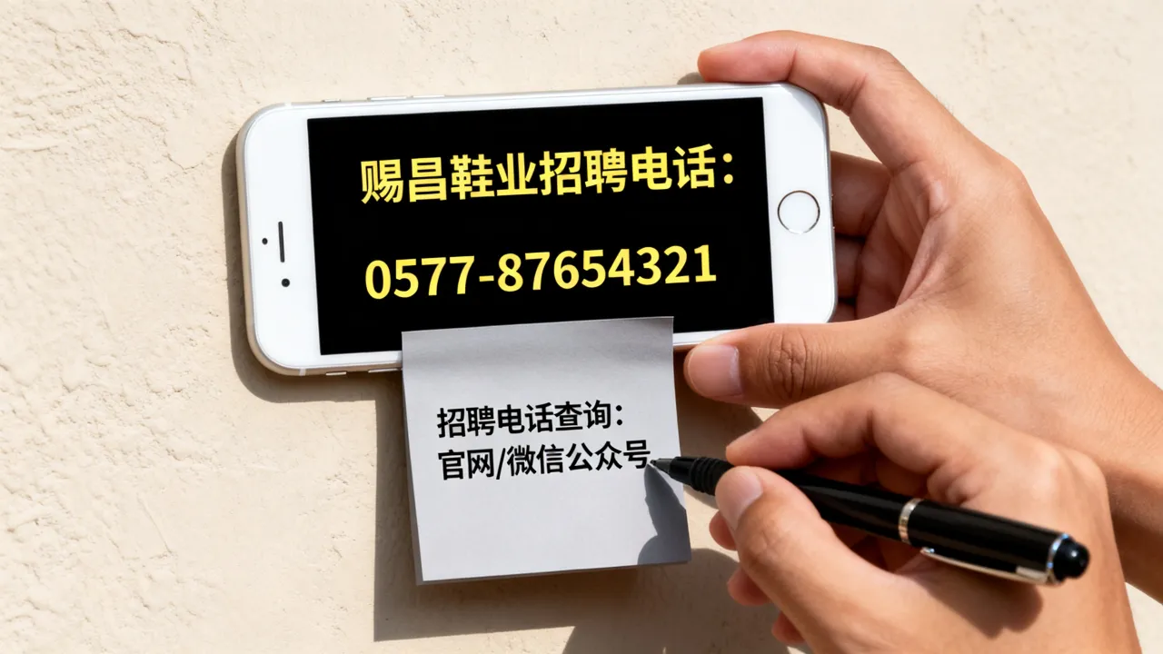 赐昌鞋业招聘电话是多少，招聘电话号码怎么查询？-图3