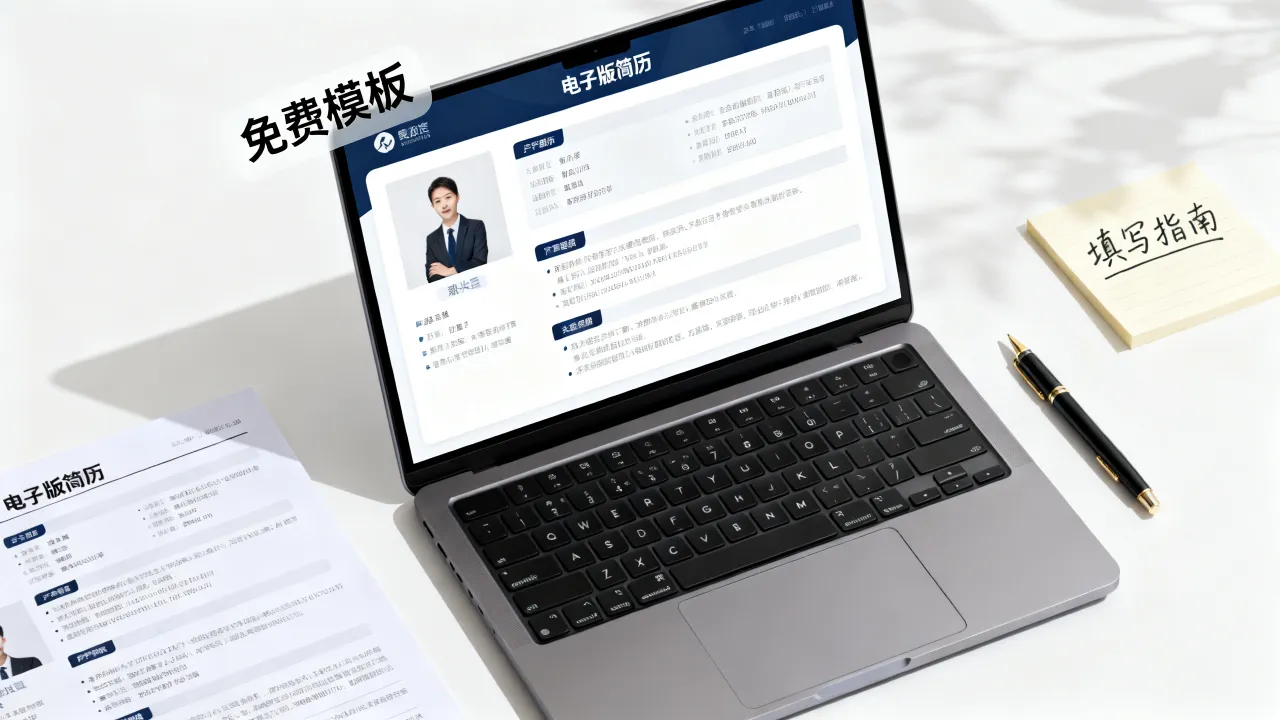 电子版个人履历怎么写，在哪里找免费简历模板？-图1