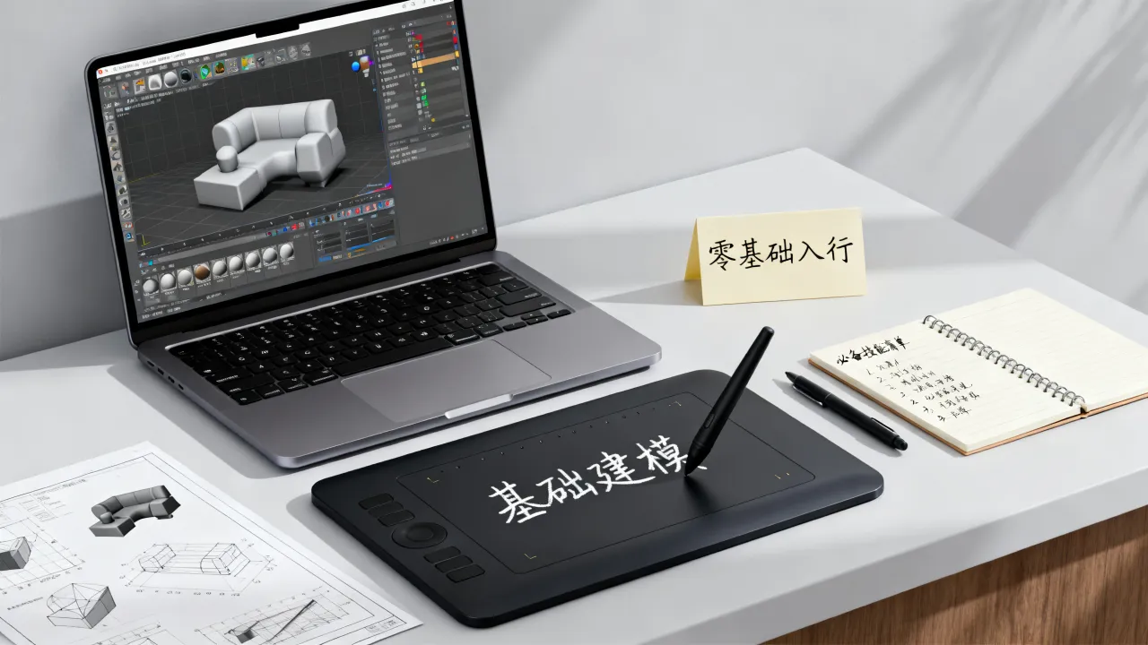 3D建模简历怎么写?零基础入行必备技能清单-图3 3D建模简历怎么写?零基础入行必备技能清单-图3