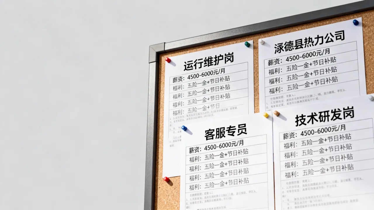 承德县热力招聘2025年有哪些岗位，工资待遇怎么样？