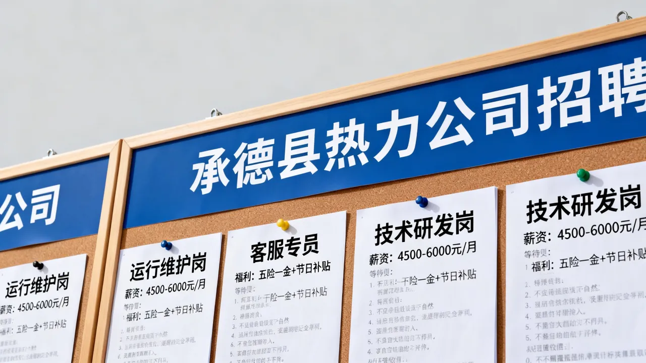 承德县热力招聘2025年有哪些岗位,工资待遇怎么样?-图3 承德县热力招聘2025年有哪些岗位,工资待遇怎么样?-图3