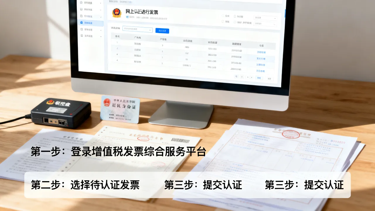 网上如何认证进项发票?,详细流程及所需材料有哪些?