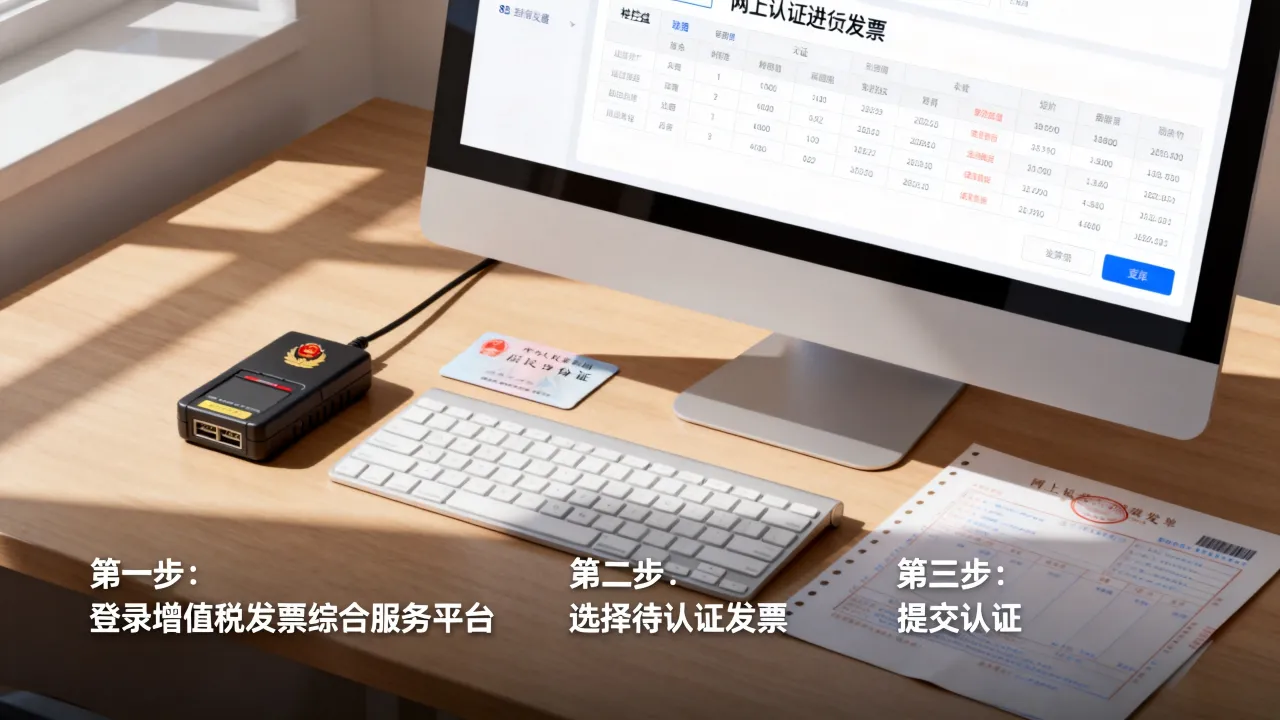 网上如何认证进项发票？，详细流程及所需材料有哪些？-图3