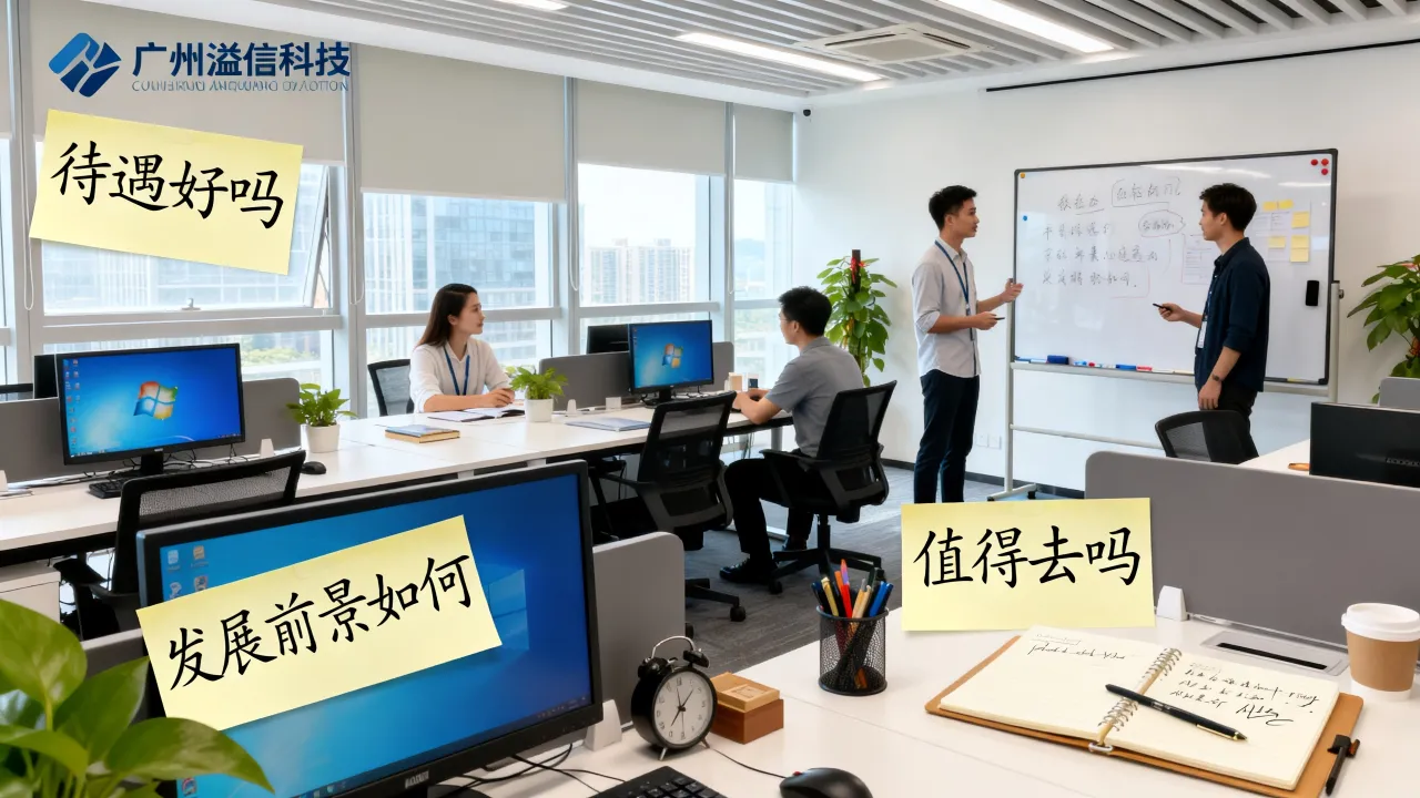 广州溢信科技招聘怎么样,待遇好吗,值得去吗,发展前景如何?