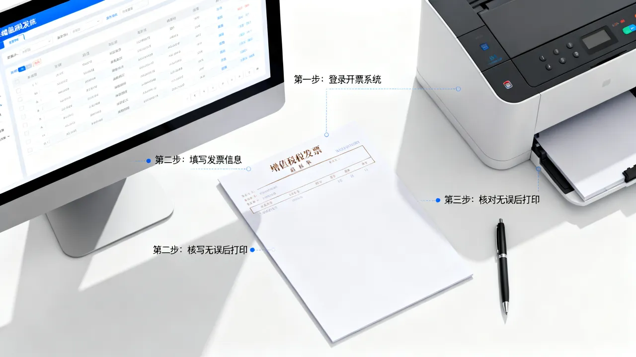 如何开具增值税票,增值税发票开具流程有哪些步骤?