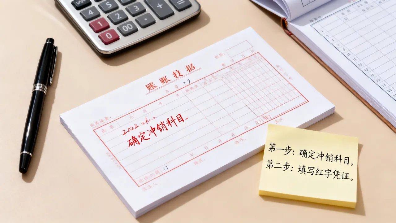 如何做红字凭证?红字凭证冲销会计分录怎么做-图2 如何做红字凭证?红字凭证冲销会计分录怎么做-图2