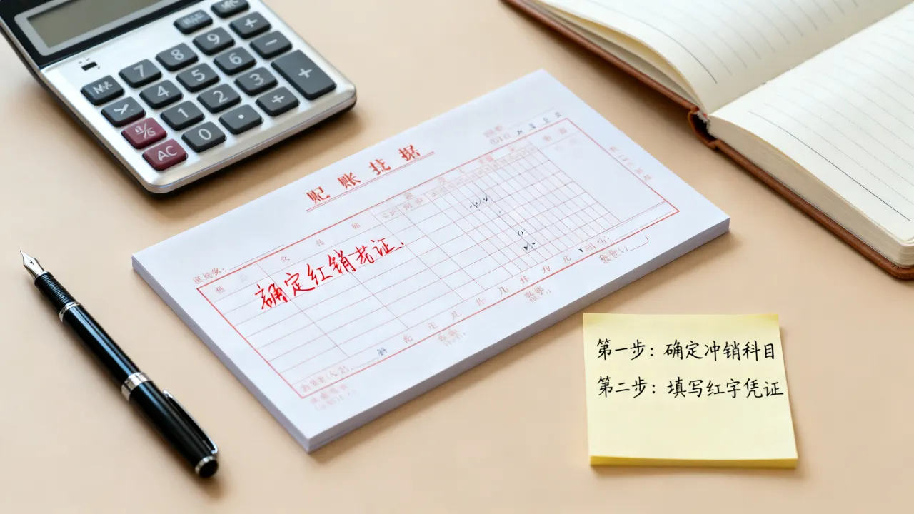 如何做红字凭证?红字凭证冲销会计分录怎么做-图3 如何做红字凭证?红字凭证冲销会计分录怎么做-图3