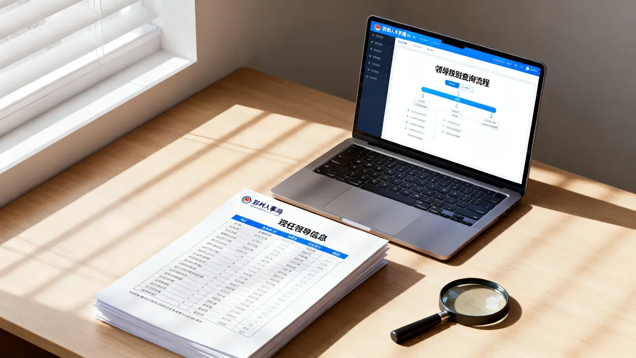郑州人事局局长是谁？，如何查询现任领导的级别？-图3