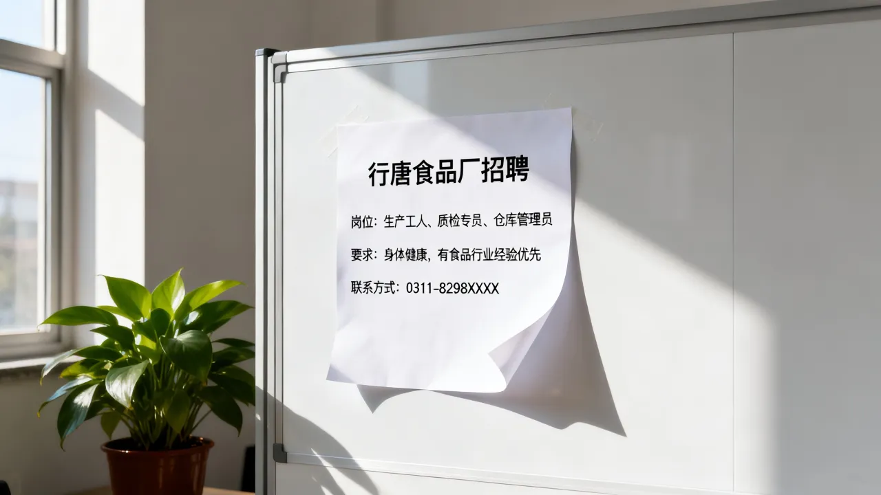 行唐食品厂招聘信息在哪里看？最新招聘岗位有哪些？-图2