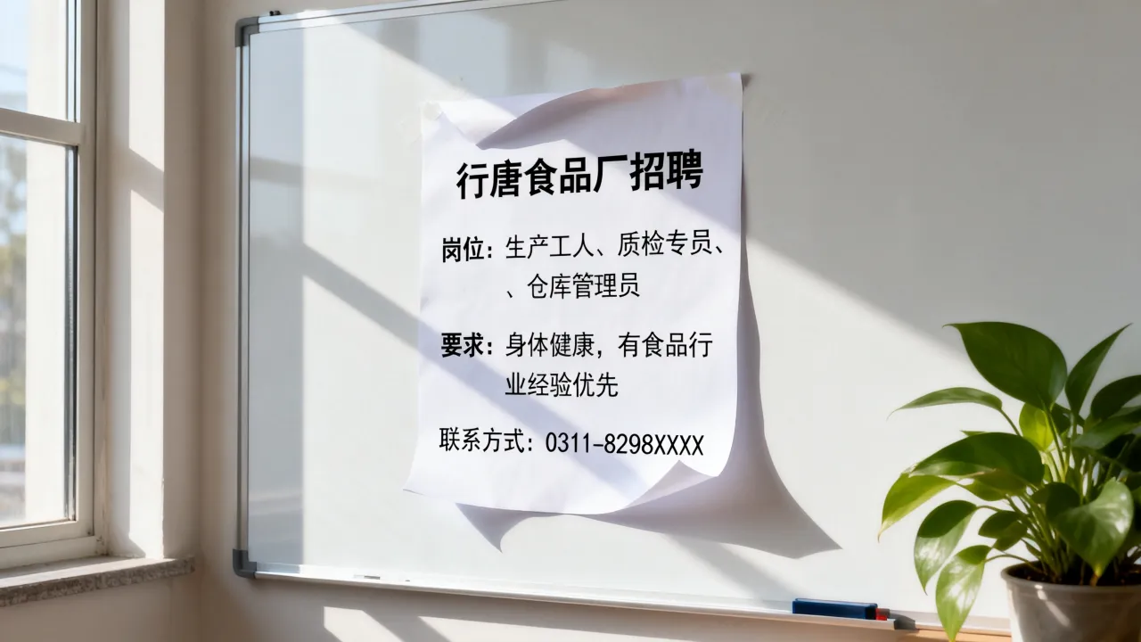 行唐食品厂招聘信息在哪里看？最新招聘岗位有哪些？-图3