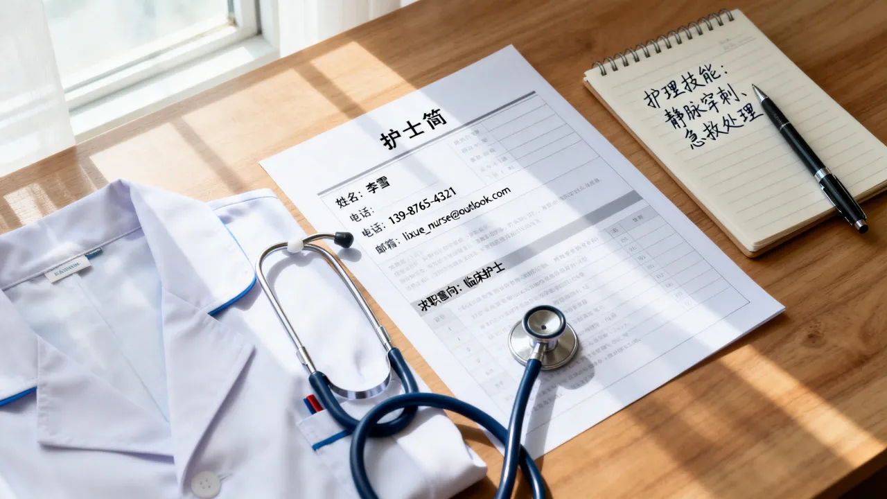 护士的个人简历怎么做,护士简历模板免费下载哪个好