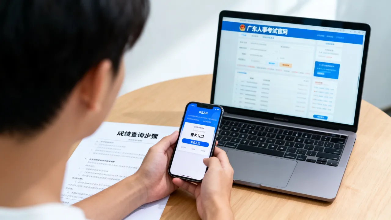 广东人事考试官网是什么?怎么查成绩和报名入口?