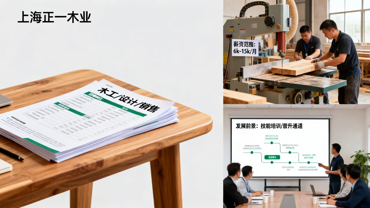 上海正一木业招聘靠谱吗,薪资待遇和发展前景怎么样?-图3 上海正一木业招聘靠谱吗,薪资待遇和发展前景怎么样?-图3