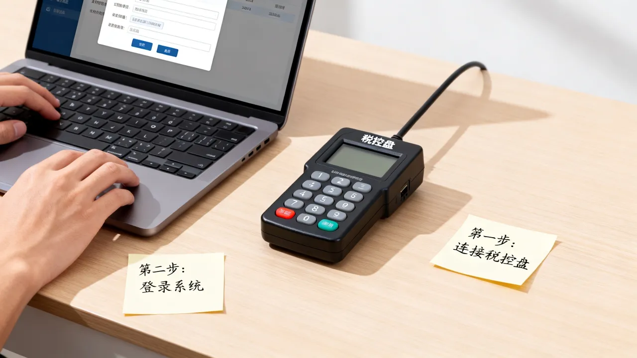 税控盘如何设置,税控盘如何设置网上抄报?-图2 税控盘如何设置,税控盘如何设置网上抄报?-图2