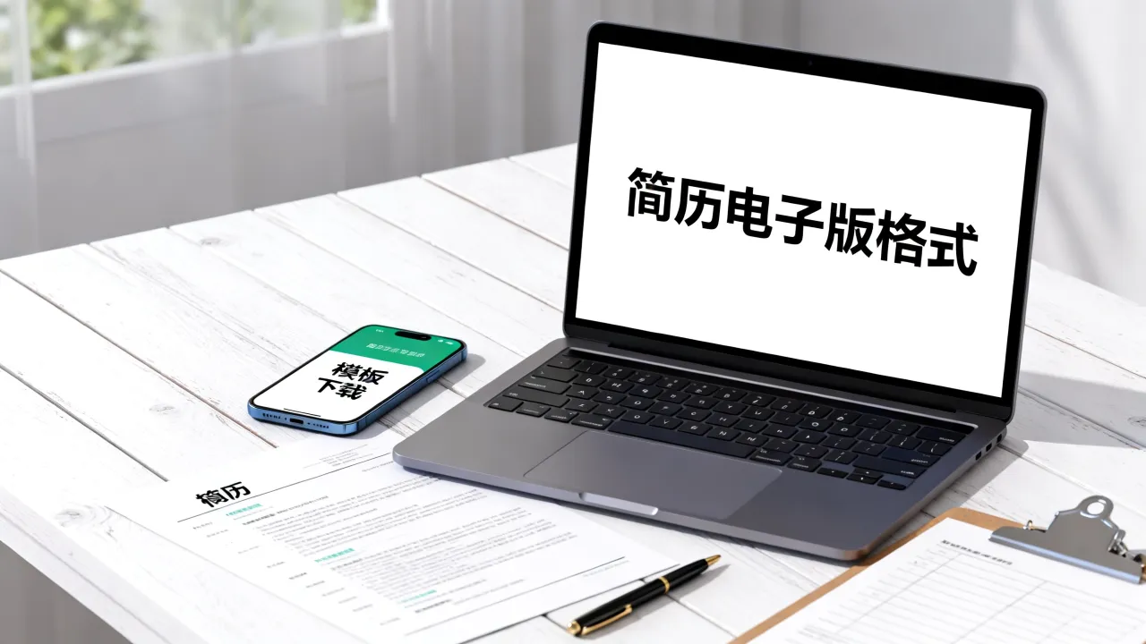 简历电子版格式怎么弄，电子版简历模板在哪里下载？