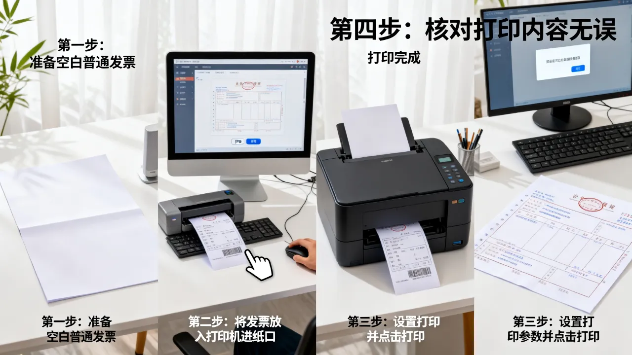 如何打印普通发票,普通发票打印流程及步骤是什么?-图2 如何打印普通发票,普通发票打印流程及步骤是什么?-图2