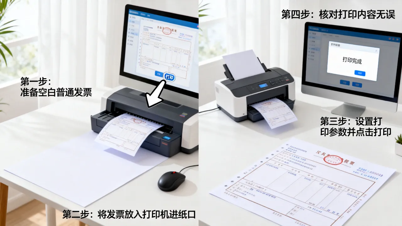 如何打印普通发票,普通发票打印流程及步骤是什么?-图3 如何打印普通发票,普通发票打印流程及步骤是什么?-图3