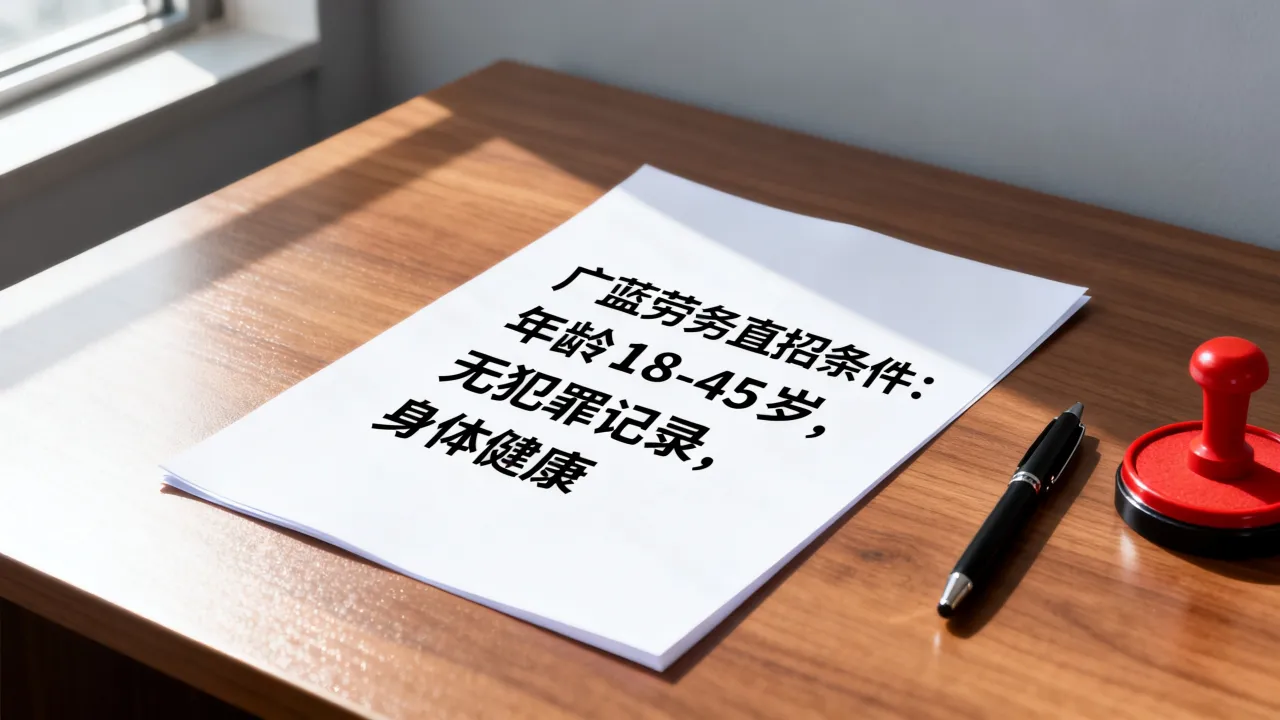 广蓝劳务招聘信息靠谱吗，广蓝劳务公司直招条件是什么