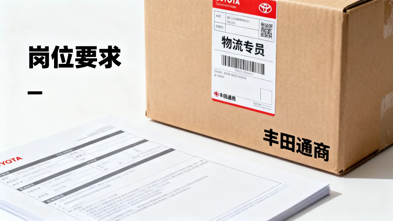 丰田通商物流招聘信息，岗位要求有哪些？-图2