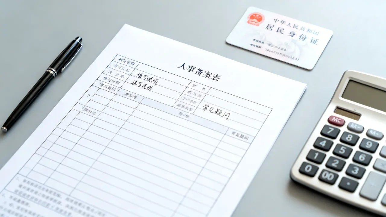 人事备案表怎么填?人事备案表填写指南及常见疑问详解-图3 人事备案表怎么填?人事备案表填写指南及常见疑问详解-图3
