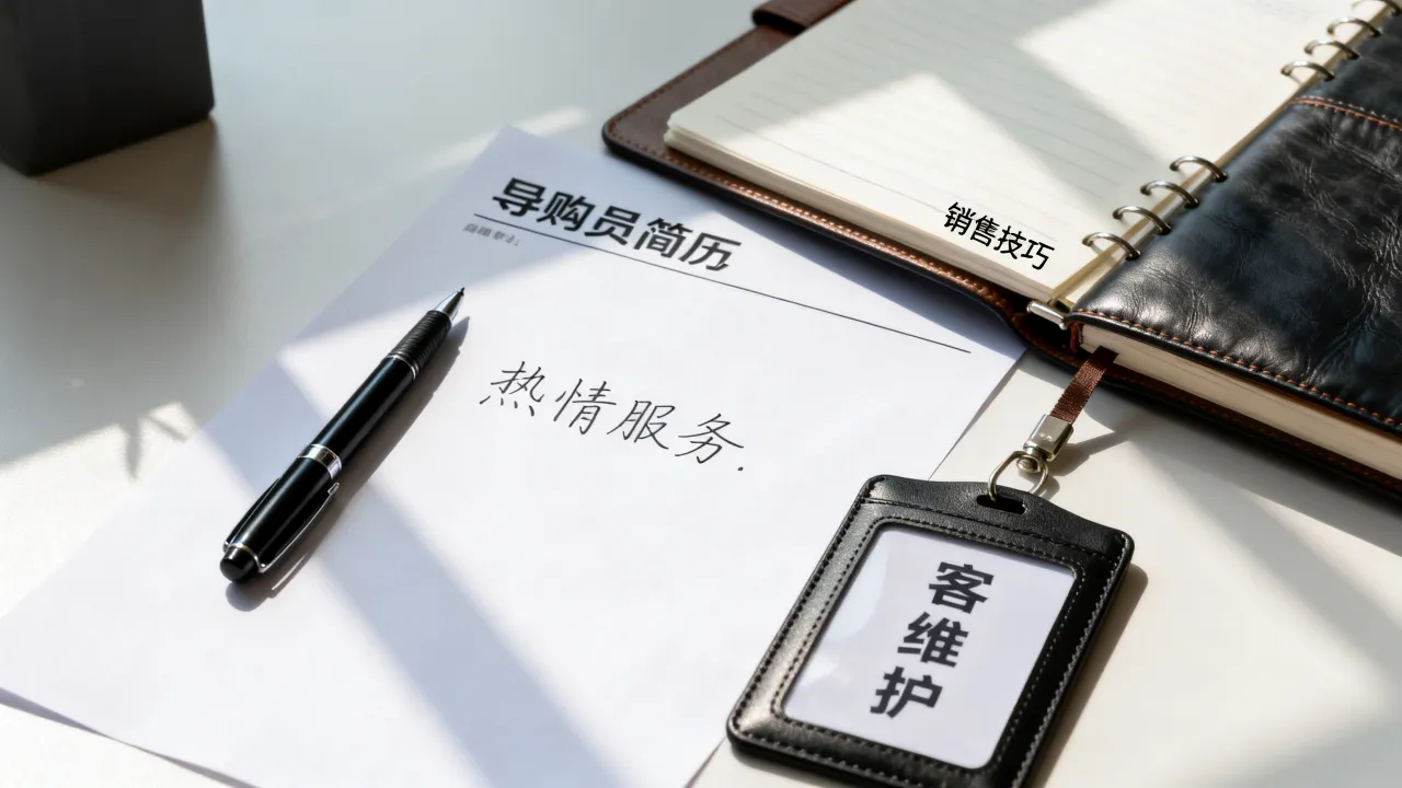 个人简历导购员怎么写,导购员简历的自我评价怎么写-图2