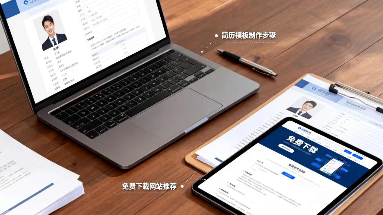 怎么做电子版简历模板？有哪些免费下载网站推荐？-图2