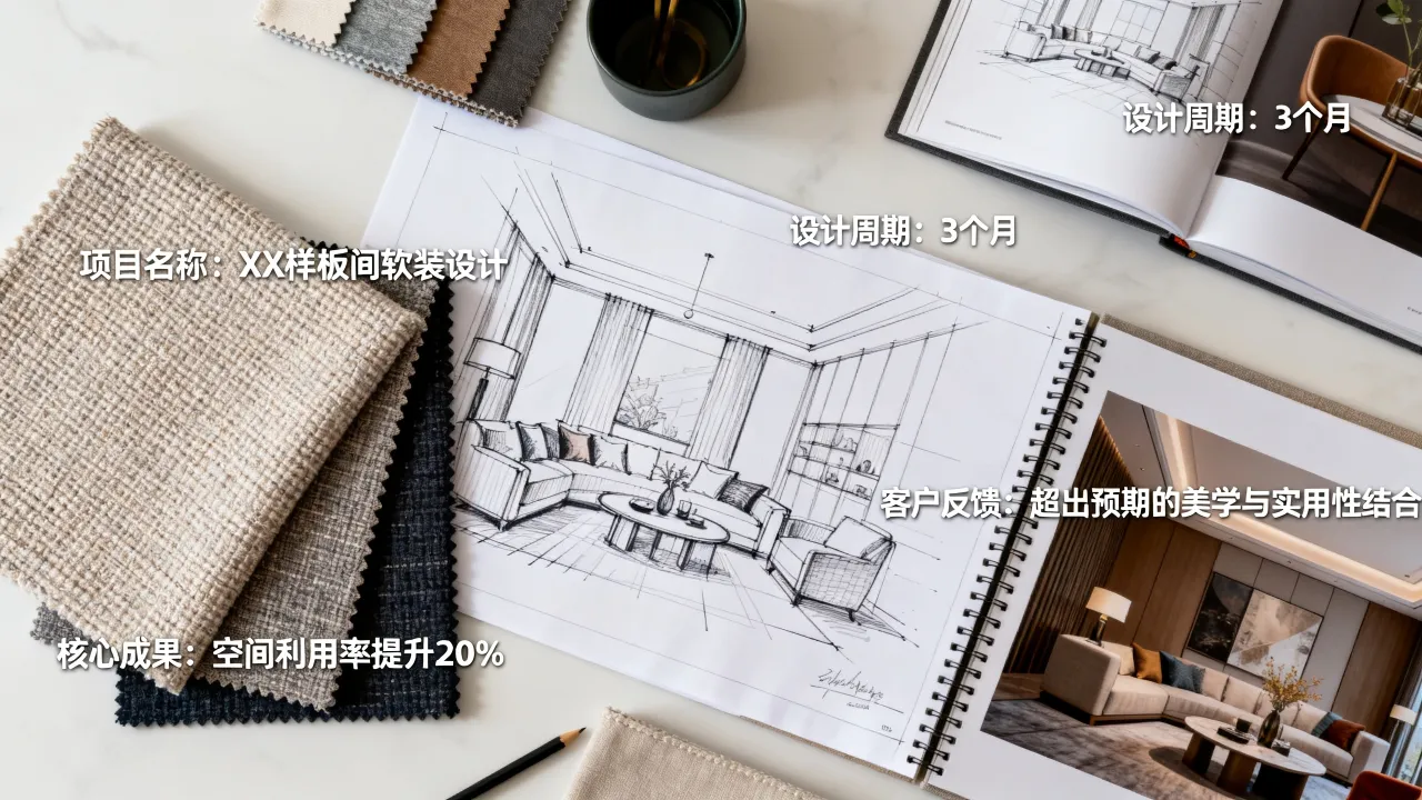 软装设计师简历怎么写，如何用项目经验打动面试官？-图1