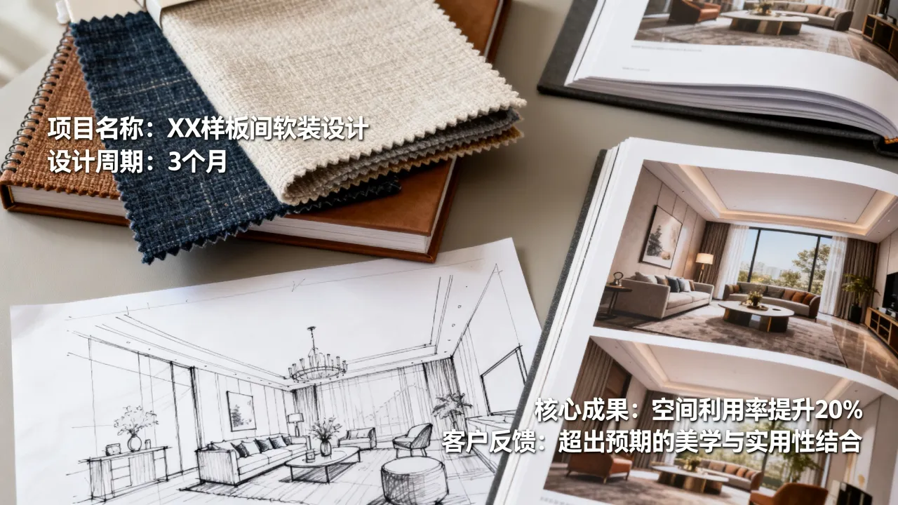 软装设计师简历怎么写，如何用项目经验打动面试官？-图3