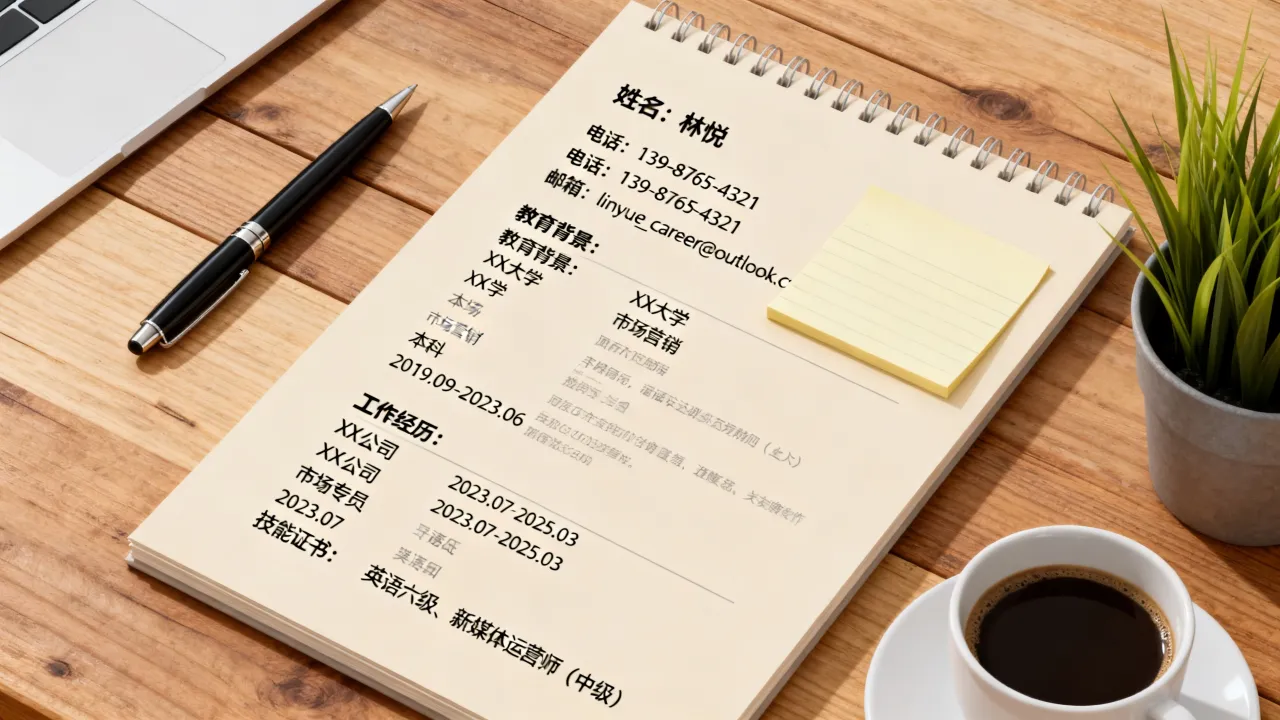 无表格的简历怎么做啊,没有表格的简历怎么写更吸引人?-图3 无表格的简历怎么做啊,没有表格的简历怎么写更吸引人?-图3