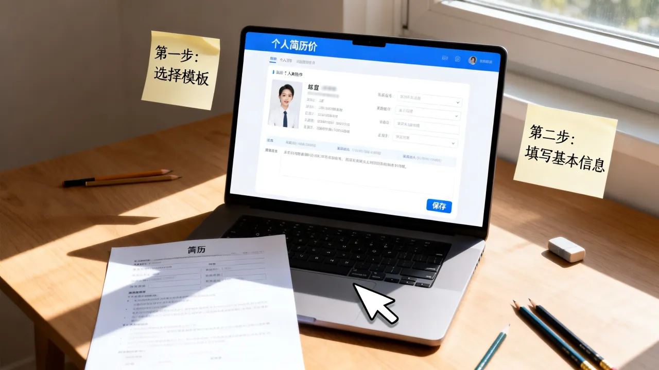 在电脑怎么做个人简历？电脑制作简历的详细步骤有哪些？-图2