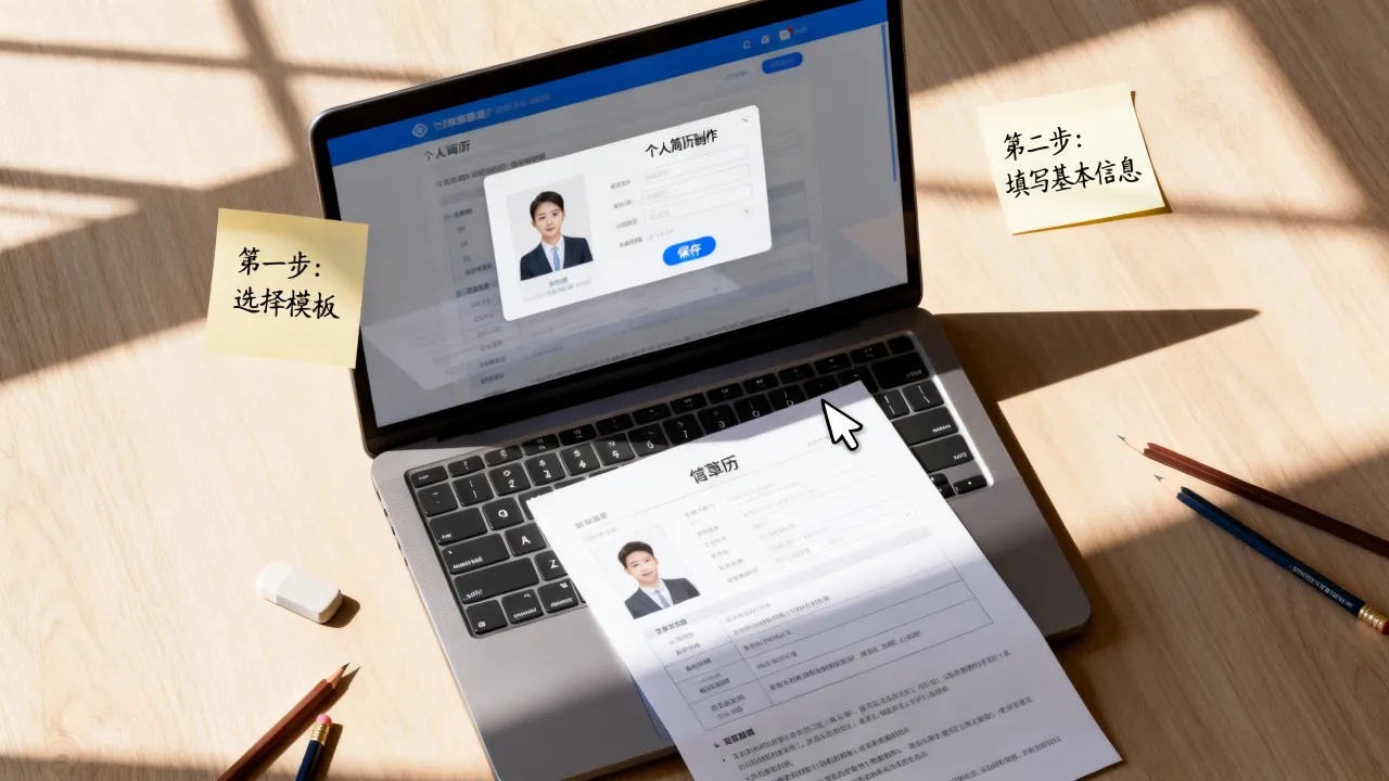 在电脑怎么做个人简历？电脑制作简历的详细步骤有哪些？-图3