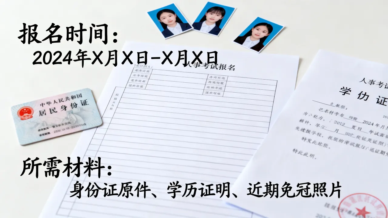 巴南区人事考试什么时候报名,需要哪些材料?-图2 巴南区人事考试什么时候报名,需要哪些材料?-图2