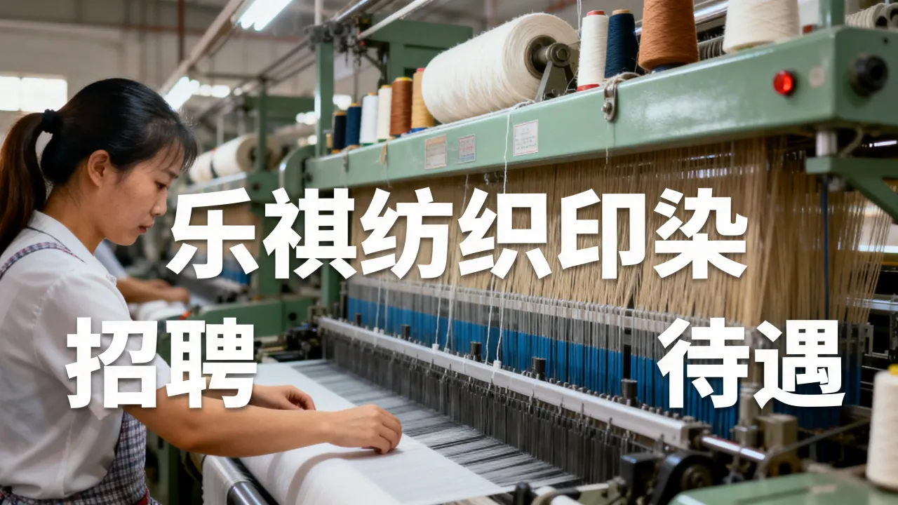 乐祺纺织印染招聘怎么样？待遇好进吗？-图1