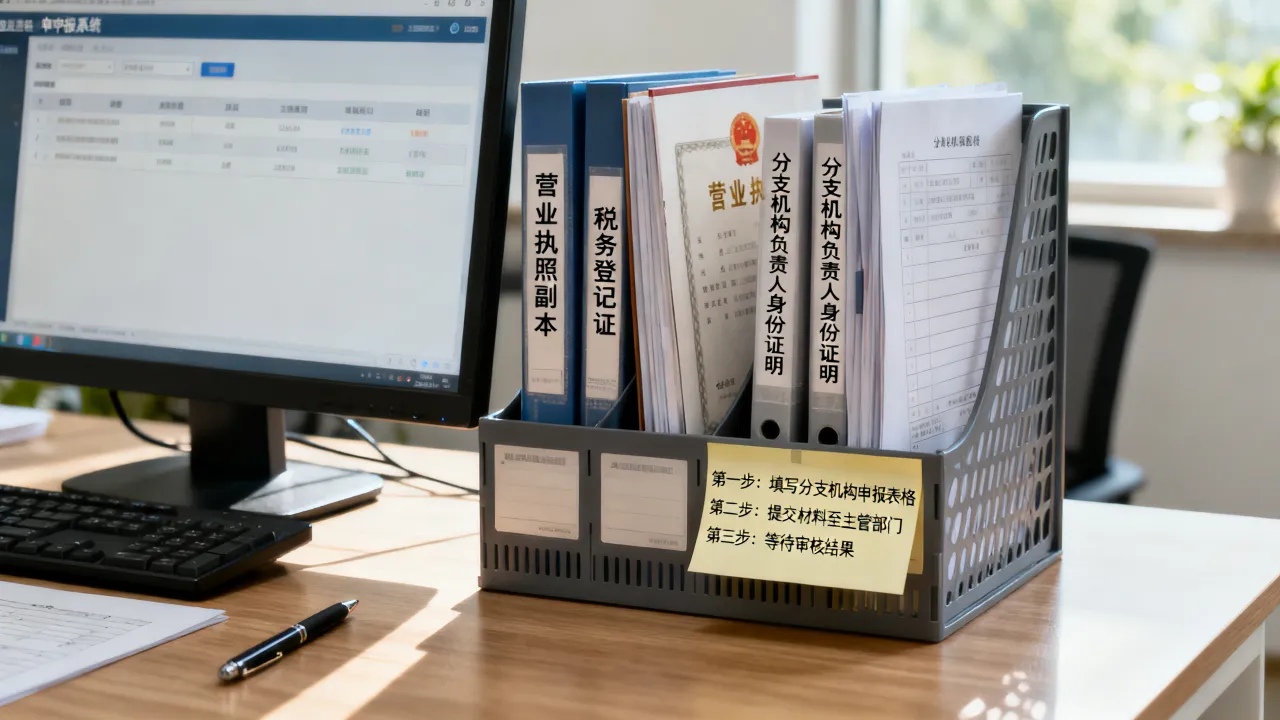 分支机构如何申报，具体办理流程和需要提交的材料有哪些？-图2