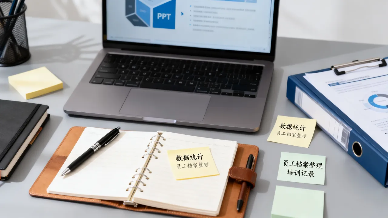人事月归纳PPT怎么做,人事月工作归纳PPT模板怎么写?-图2 人事月归纳PPT怎么做,人事月工作归纳PPT模板怎么写?-图2