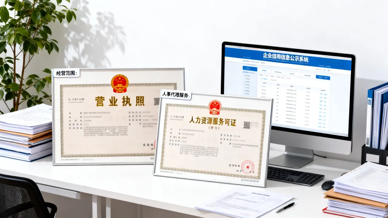 人事代理公司需要什么资质？怎么查询公司是否正规？-图2