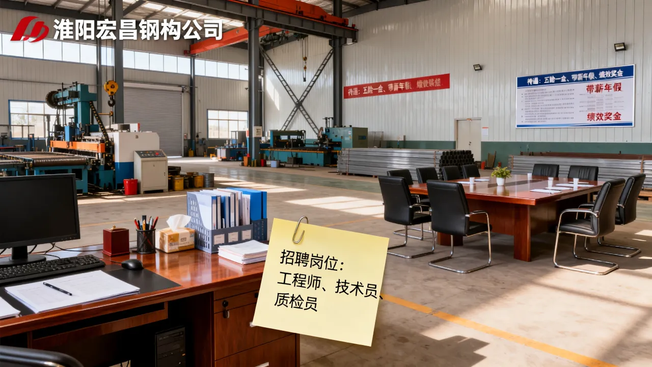 淮阳宏昌钢构招聘待遇怎么样，有哪些岗位？-图2