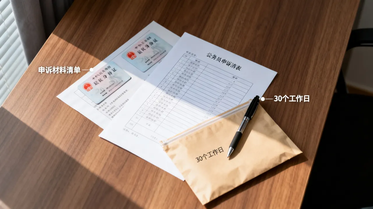 公务员人事申诉一般多久出结果,需要什么材料?