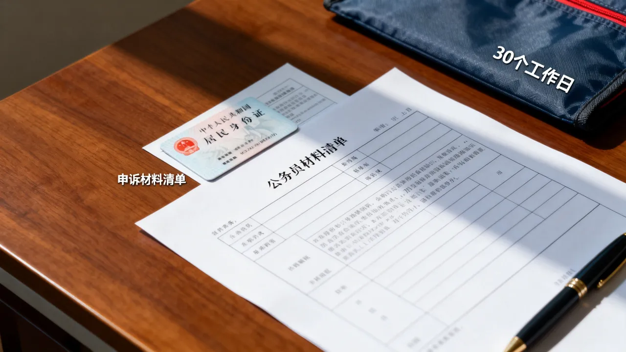 公务员人事申诉一般多久出结果,需要什么材料?-图3 公务员人事申诉一般多久出结果,需要什么材料?-图3