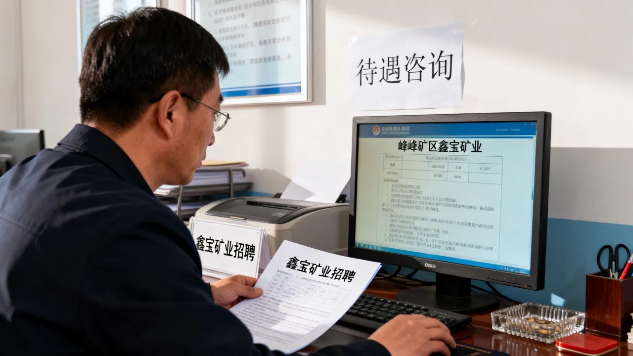 峰峰矿区鑫宝招聘靠谱吗,鑫宝矿业招聘待遇如何