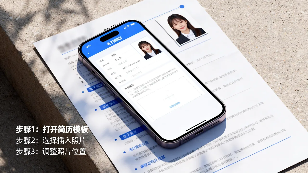 电子版简历怎么弄照片,手机怎么给电子版简历加照片?-图3 电子版简历怎么弄照片,手机怎么给电子版简历加照片?-图3